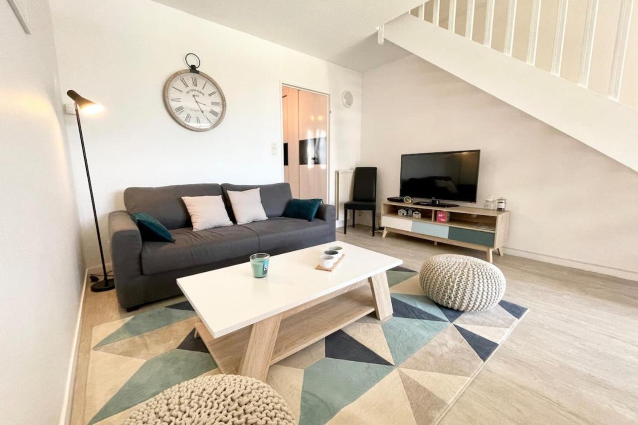 T3 Duplex Top Cosy Balcon 300M Des Plages Carnac Bagian luar foto