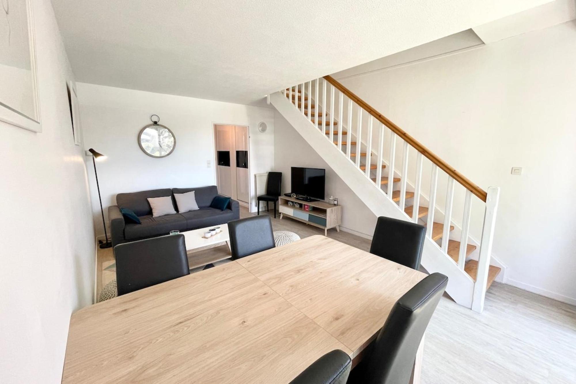 T3 Duplex Top Cosy Balcon 300M Des Plages Carnac Bagian luar foto