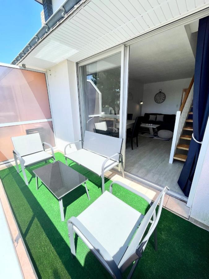 T3 Duplex Top Cosy Balcon 300M Des Plages Carnac Bagian luar foto