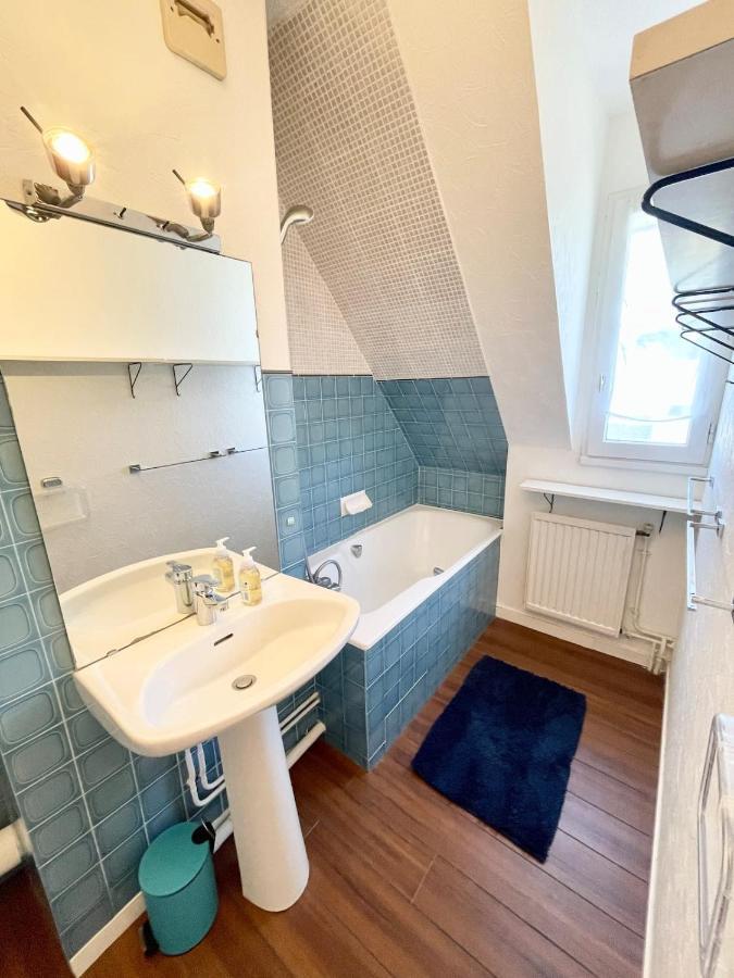 T3 Duplex Top Cosy Balcon 300M Des Plages Carnac Bagian luar foto