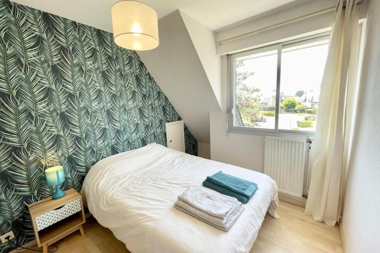 T3 Duplex Top Cosy Balcon 300M Des Plages Carnac Bagian luar foto